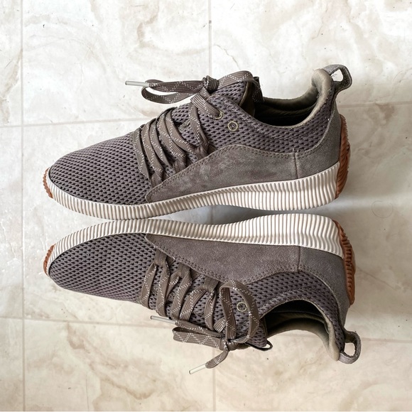 Sorel Out ’N About Plus Waterproof Suede Mesh Upper Trainer Sneakers size 9 - Picture 5 of 14